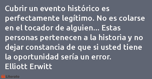 Frases de Elliott Erwitt