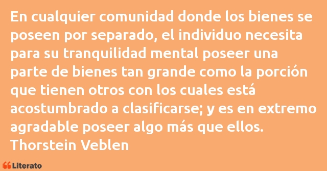 Frases de Thorstein Veblen