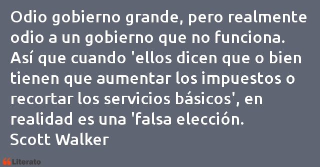 Frases de Scott Walker