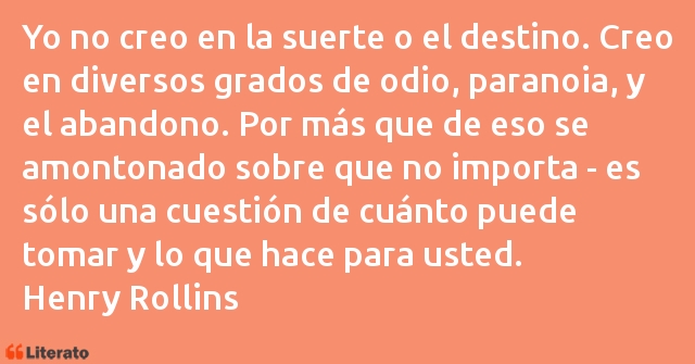 Frases de Henry Rollins