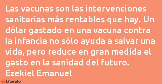 Frases de Ezekiel Emanuel