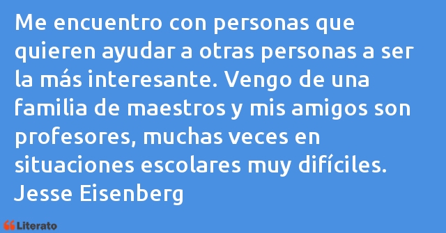 Frases de Jesse Eisenberg