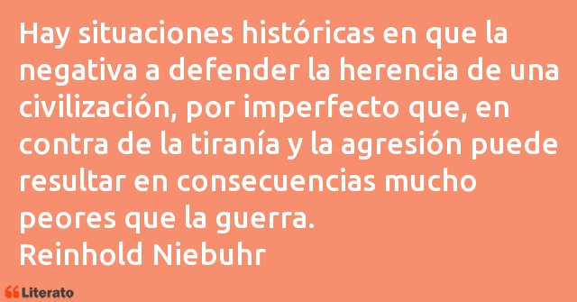 Frases de Reinhold Niebuhr