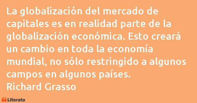 Frases de Richard Grasso