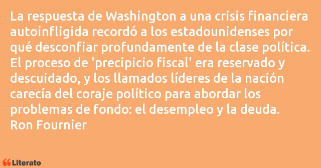 Frases de Ron Fournier