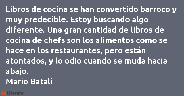 Frases de Mario Batali