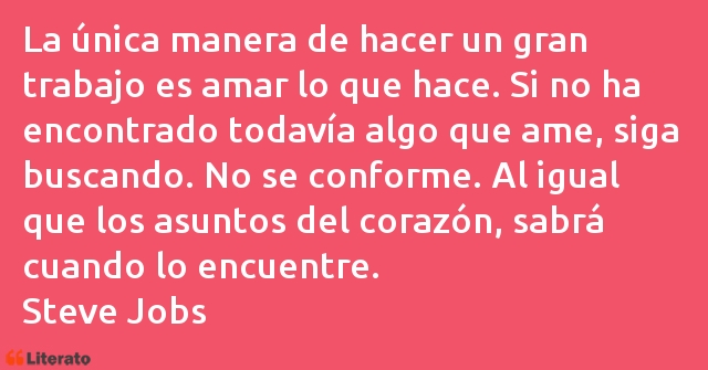 Frases de Steve Jobs