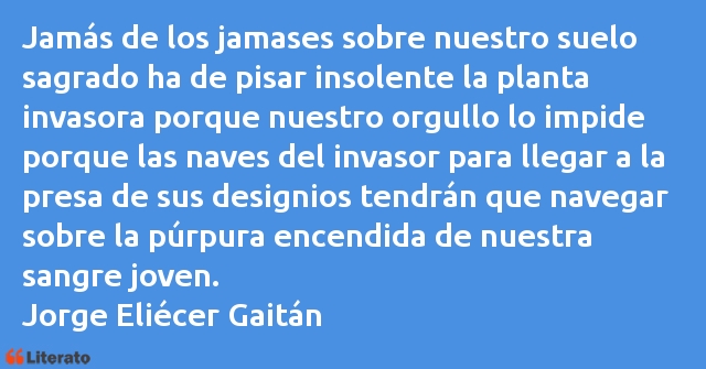 Frases de Jorge Eliécer Gaitán