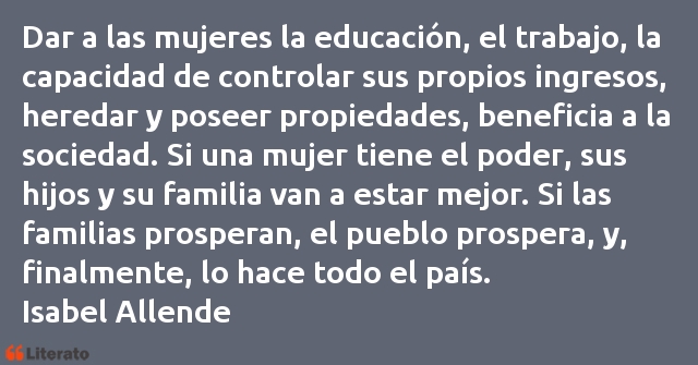 Frases de Isabel Allende