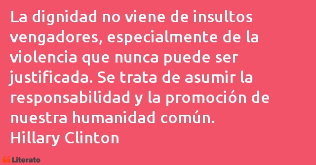 Frases de Hillary Clinton