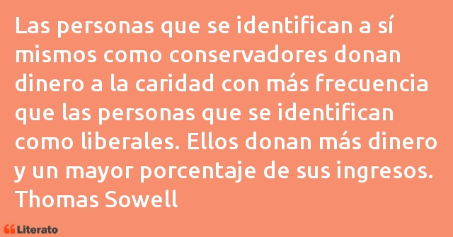 Frases de Thomas Sowell