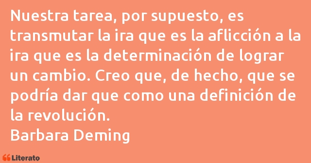 Frases de Barbara Deming