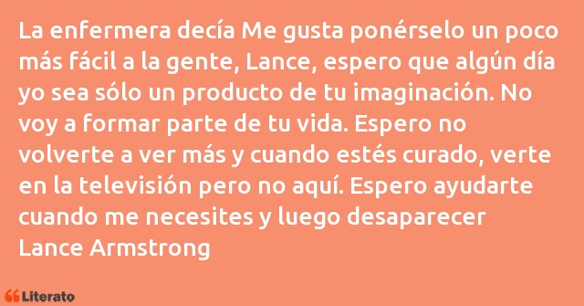 Frases de Lance Armstrong