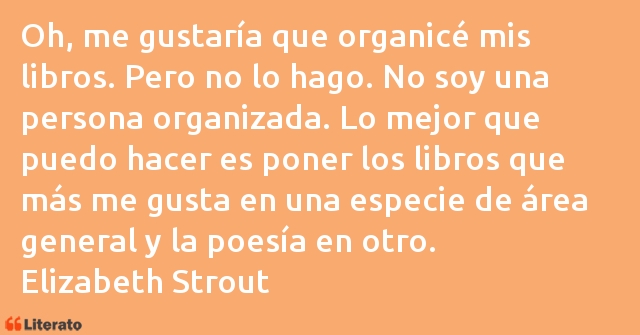 Frases de Elizabeth Strout