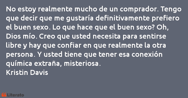 Frases de Kristin Davis