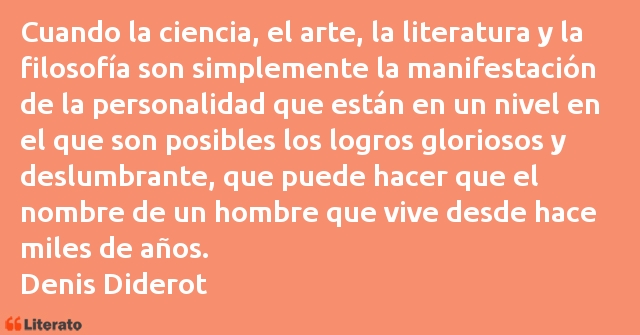 Frases de Denis Diderot