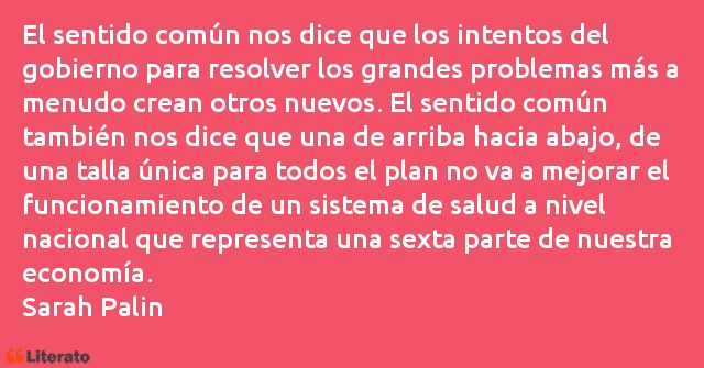 Frases de Sarah Palin