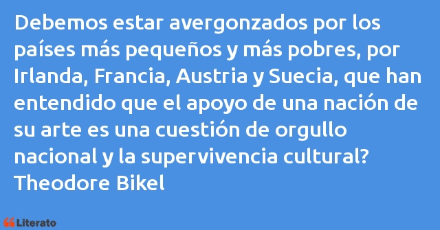 Frases de Theodore Bikel