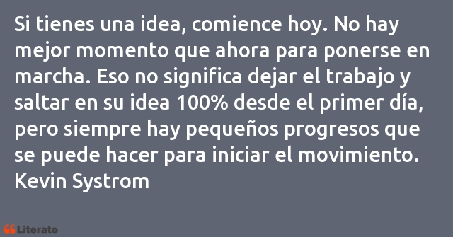 Frases de Kevin Systrom