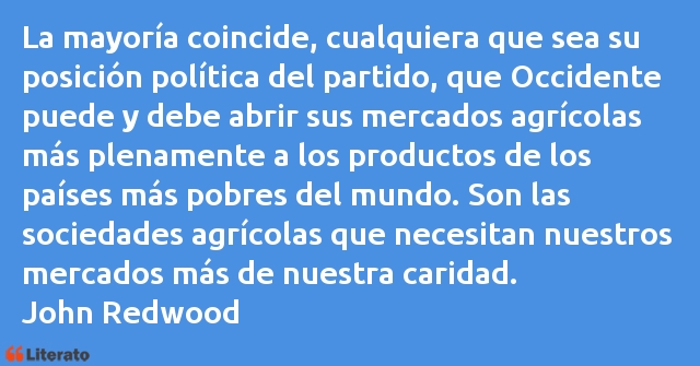 Frases de John Redwood