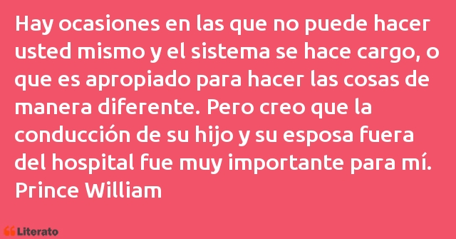 Frases de Prince William