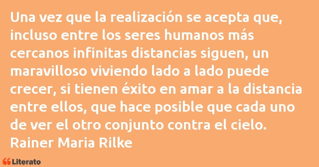 Frases de Rainer Maria Rilke