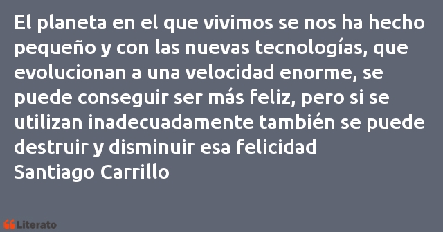 Frases de Santiago Carrillo