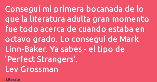 Frases de Lev Grossman