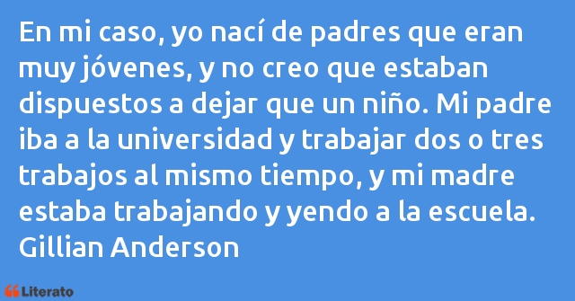 Frases de Gillian Anderson