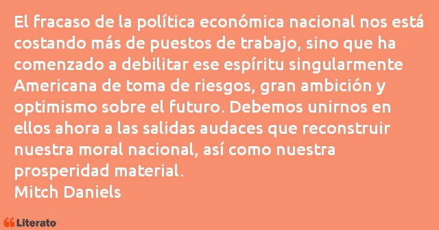 Frases de Mitch Daniels