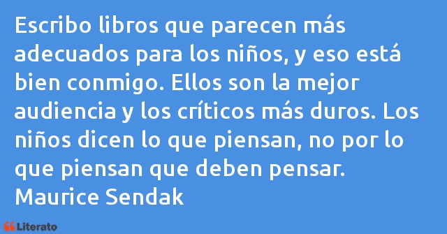 Frases de Maurice Sendak