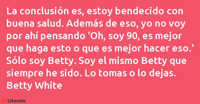 Frases de Betty White