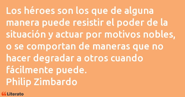 Frases de Philip Zimbardo