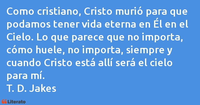 Frases de T. D. Jakes