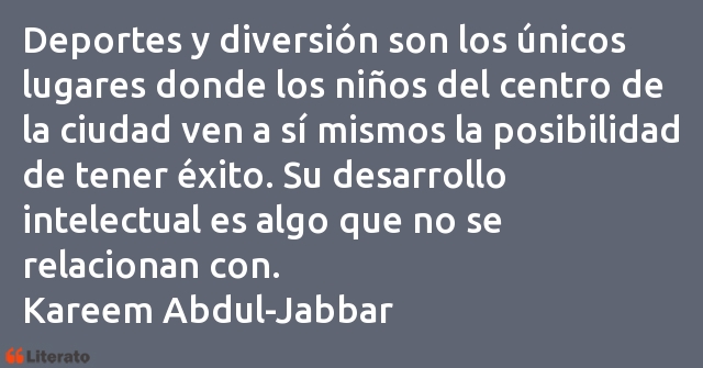 Frases de Kareem Abdul-Jabbar