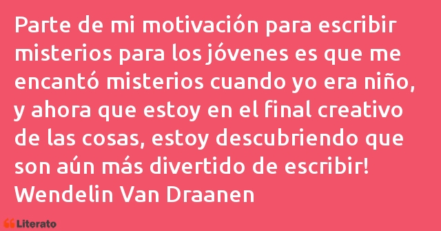 Frases de Wendelin Van Draanen