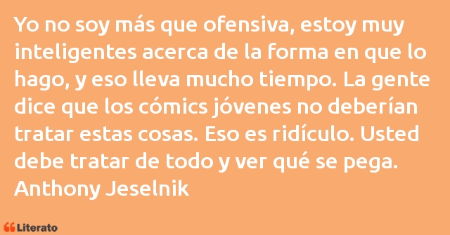 Frases de Anthony Jeselnik