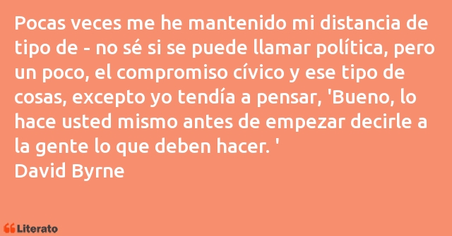 Frases de David Byrne