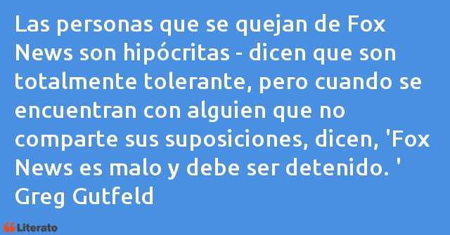 Frases de Greg Gutfeld