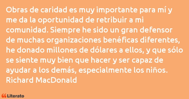 Frases de Richard MacDonald