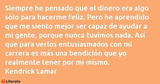 Frases de Kendrick Lamar