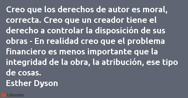 Frases de Esther Dyson