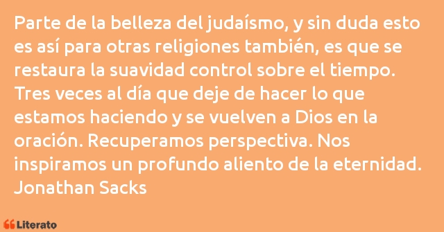 Frases de Jonathan Sacks