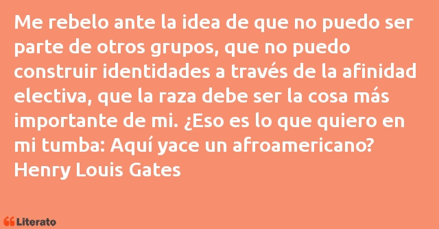 Frases de Henry Louis Gates