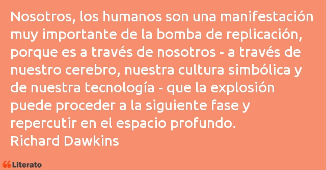 Frases de Richard Dawkins