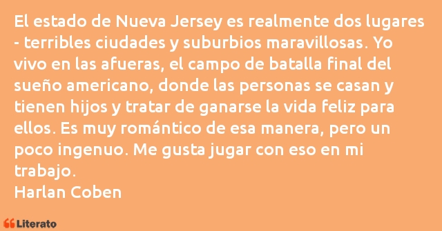 Frases de Harlan Coben