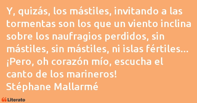 Frases de Stéphane Mallarmé