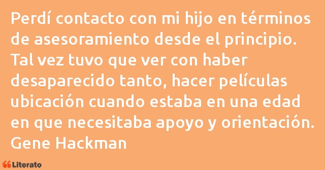 Frases de Gene Hackman