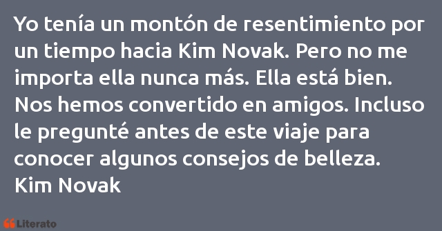 Frases de Kim Novak