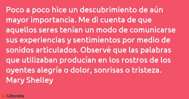 Frases de Mary Shelley